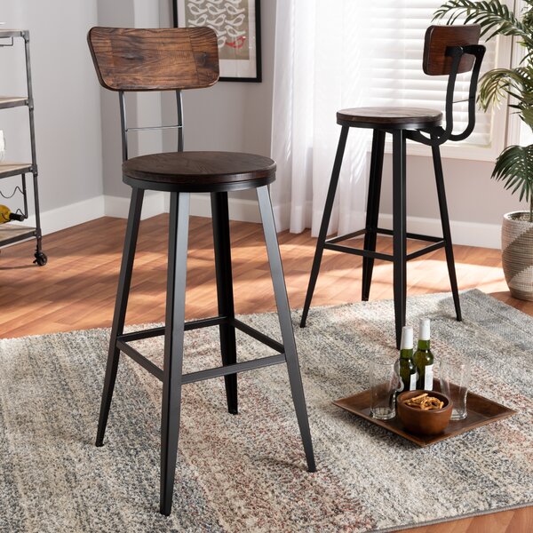 Williston Forge Romy Adjustable Height Stool Reviews Wayfair